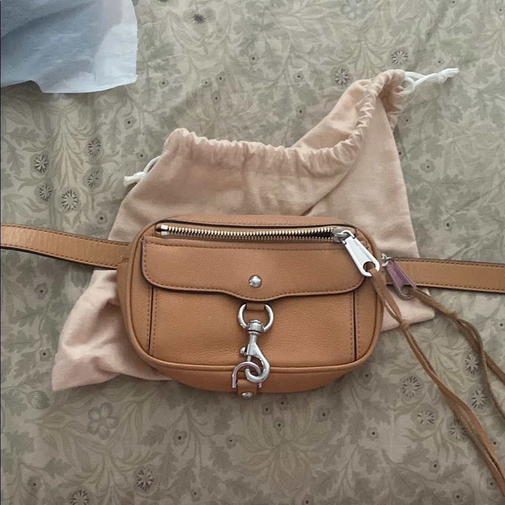 Rebecca Minkoff Tan Leather Belt Bag Great Condition